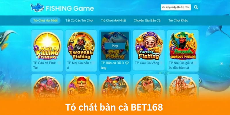 Đại dương sống động, bắn cá BET168 đổi thưởng hấp dẫn